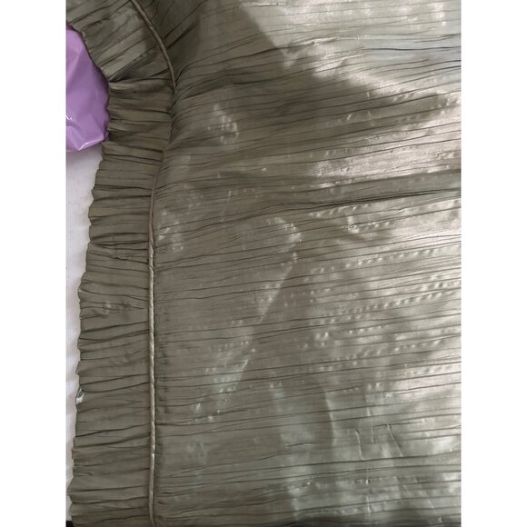 Croscill Home Green Decorative Throw Pillow Shams With Pleated Ruffle Ed… - Picture 11 of 11